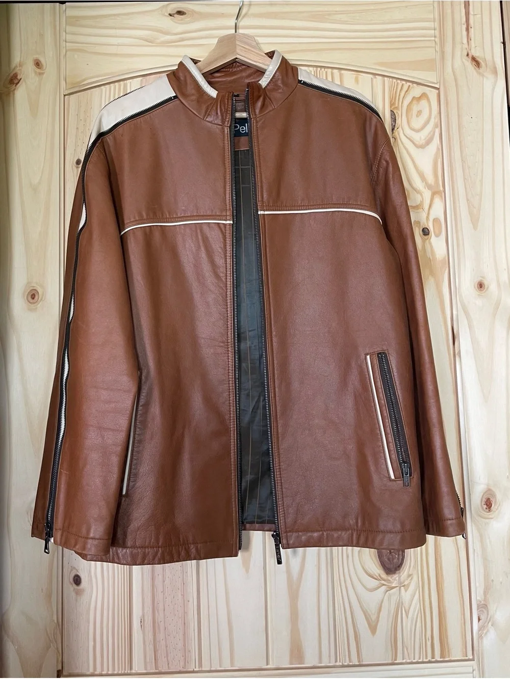 Vintage Leather Mens Jacket